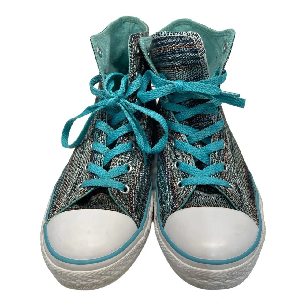 Converse All Stars Junior Unisex Size 6 Shoe Sneaker High Top - Picture 3 of 9